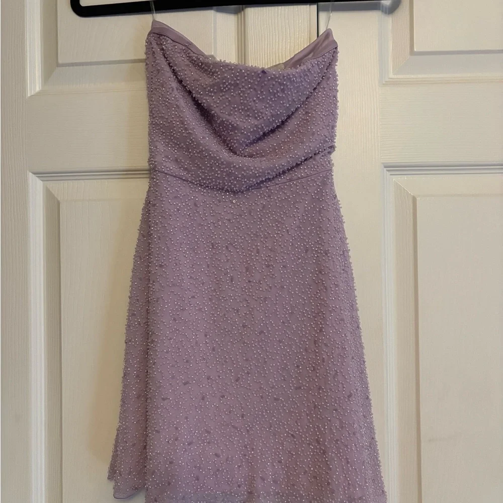 Oh Polly Purple Cowl Neck Sundress - Picture 1 of 3